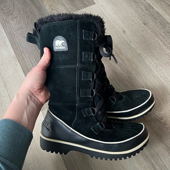 Sorel Tivoli High II Boots Black size 7 - Picture 8 of 10